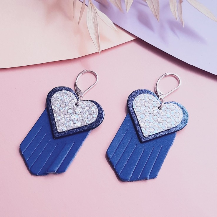 Boucles d'oreilles Cœur EX-VOTO Klein