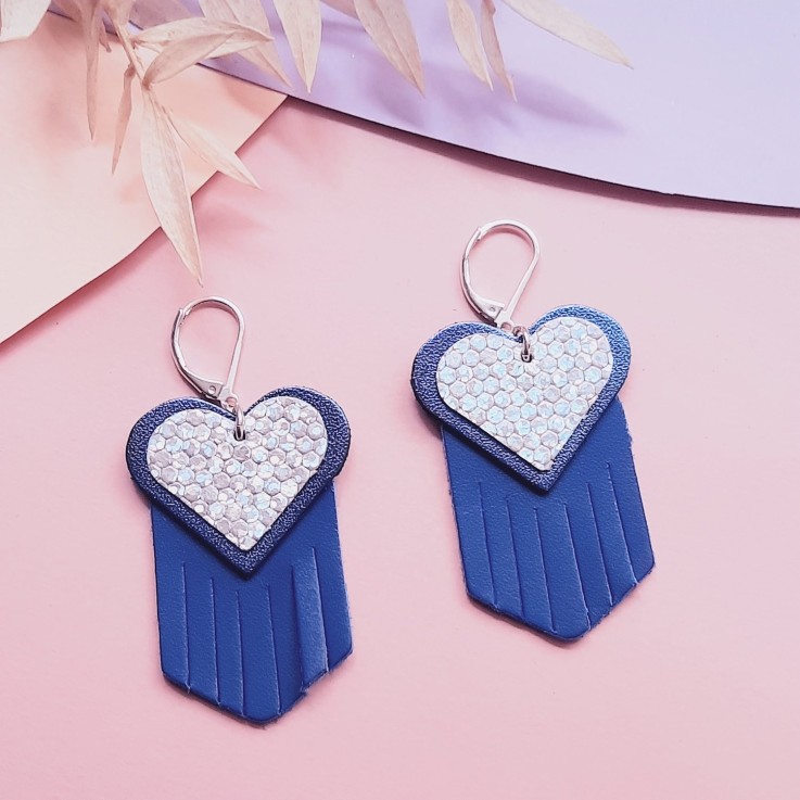 Boucles d'oreilles Cœur EX-VOTO Klein