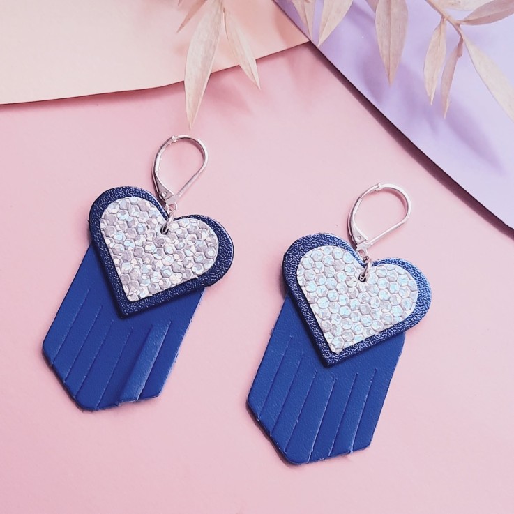 Boucles d'oreilles Cœur EX-VOTO Klein