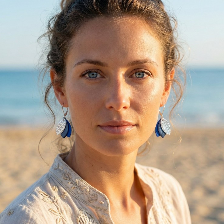 Boucles d’oreilles courtes les CHOUCHOUS Klein