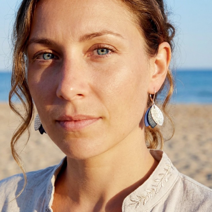 Boucles d’oreilles courtes les CHOUCHOUS Klein