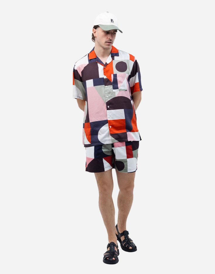 Chemise Aloha Cubism Cait Mceniff