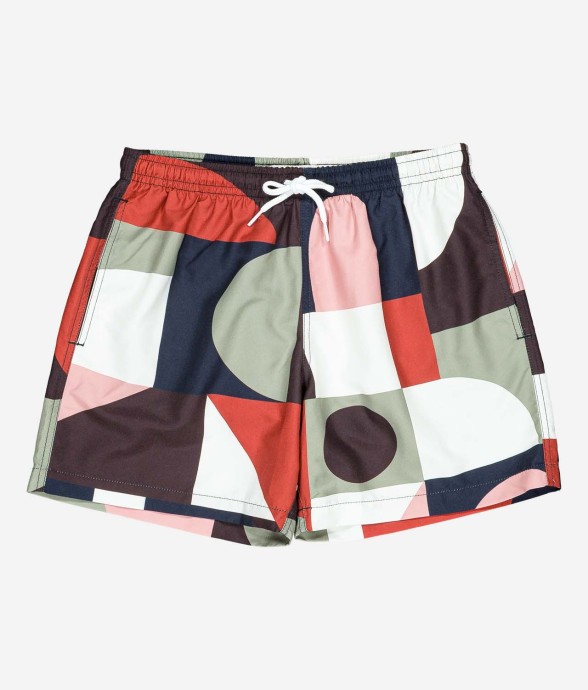 Short De Bain Cubism Cait...