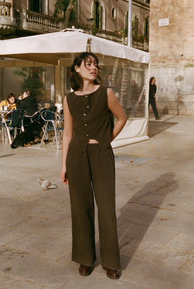 Pantalon Aliénor Coton Bio