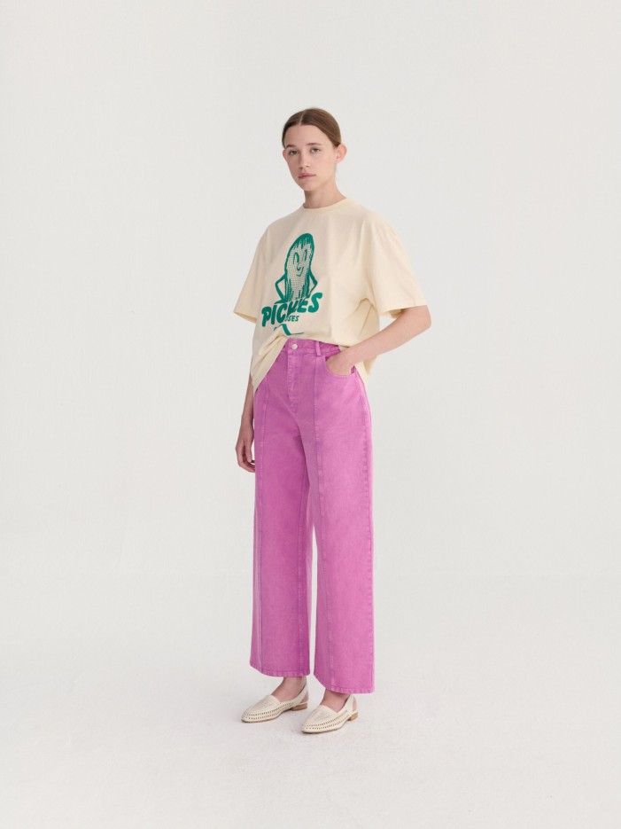 Pantalon Rose Washed Boot Cut