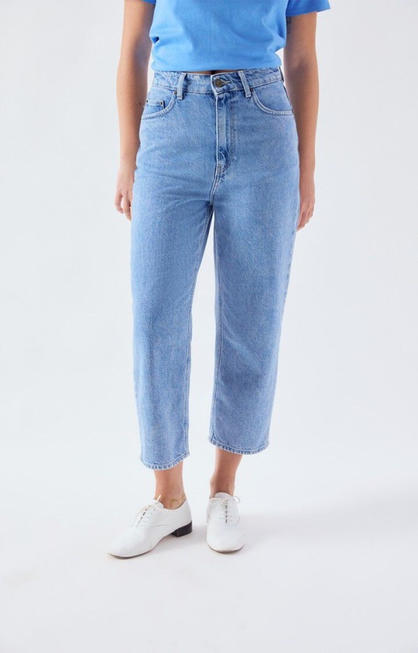 Pantalon Jean Joybird Authentique Stone Cropped