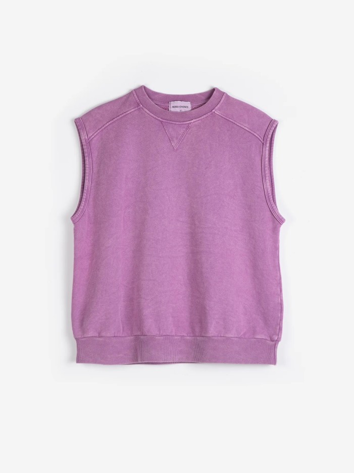 Sweat Sans-Manches Faded Cherry