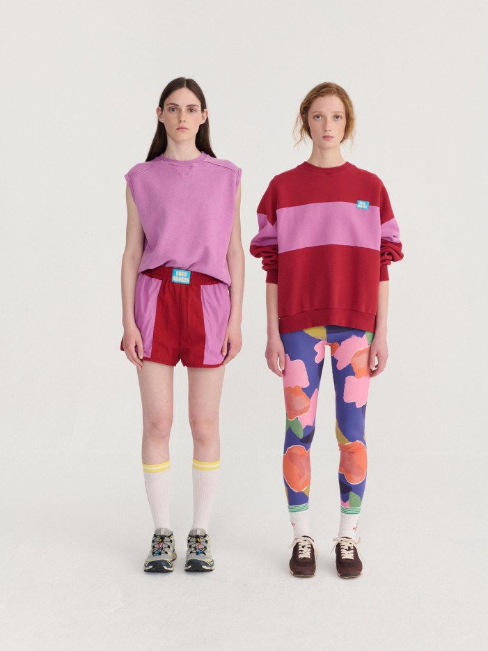 Sweat Sans-Manches Faded Cherry