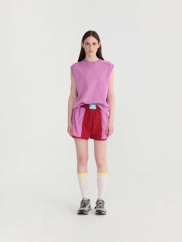 Sweat Sans-Manches Faded Cherry