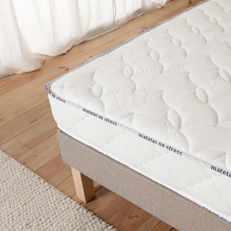 Matelas mousse et mémoire de forme 80x200 - 17 cm