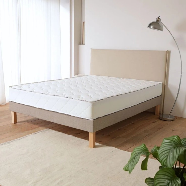 Matelas mousse et mémoire de forme 80x200 - 22 cm