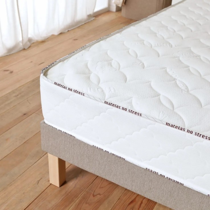 Matelas mousse et mémoire de forme 80x200 - 22 cm
