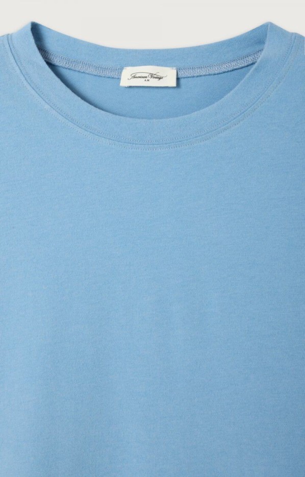 Tee Shirt Manches longues Ypawood Bleu Chiné