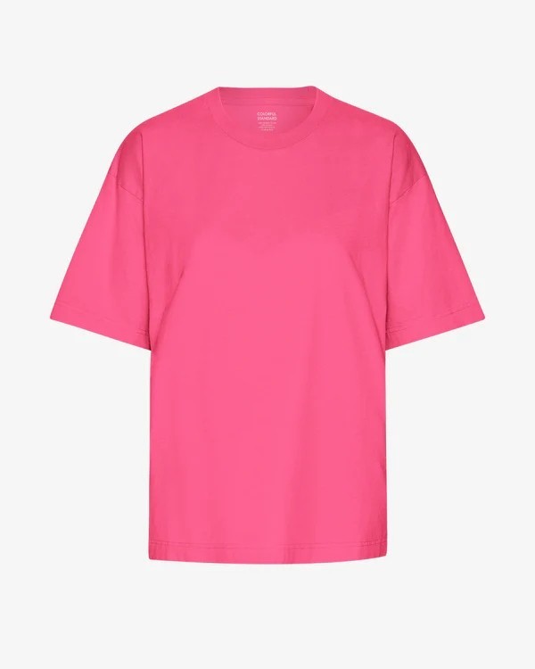 Tee-shirt oversize bubblegum pink