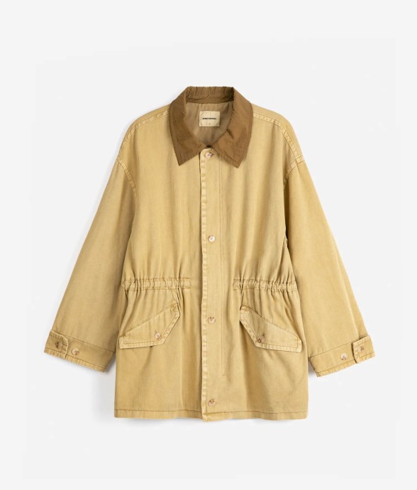 Veste Washed Cotton Brown