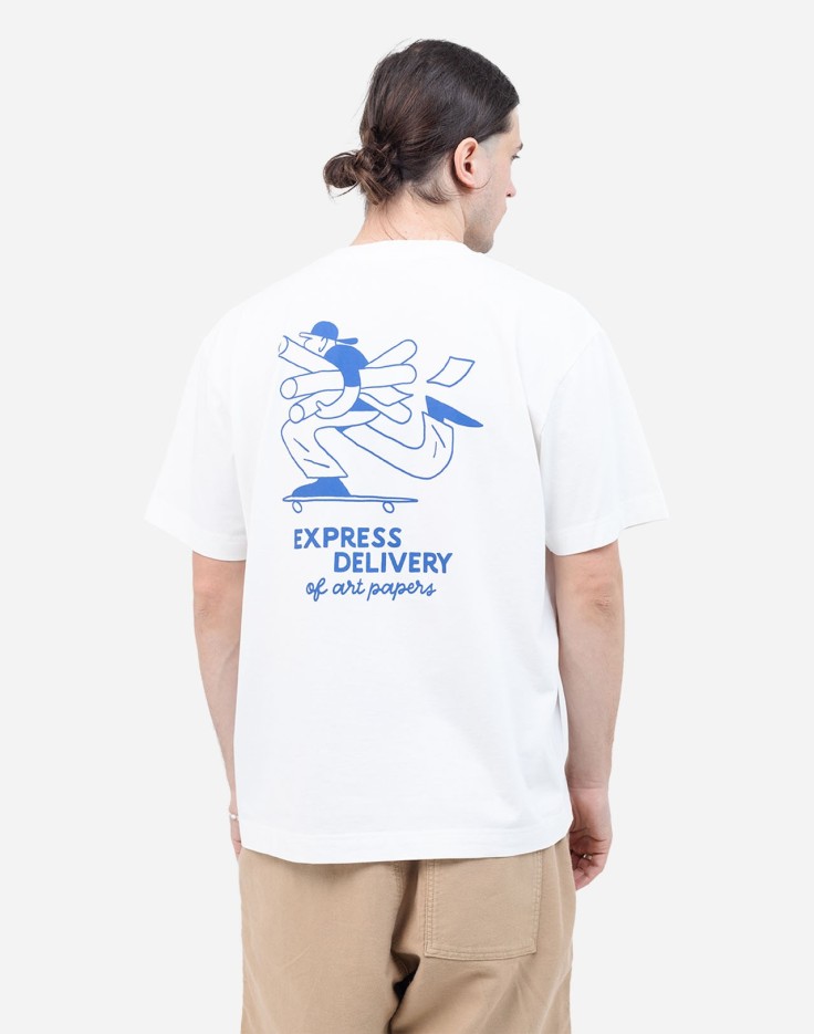 Tee Shirt Cruiser Blanc Simon Landrein