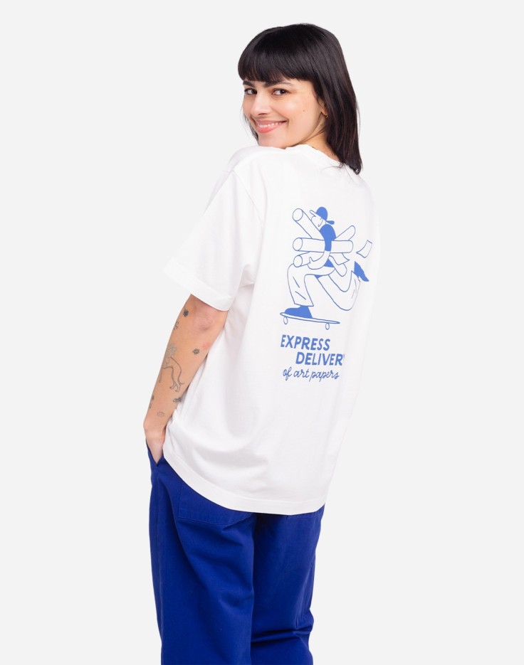 Tee Shirt Cruiser Blanc Simon Landrein