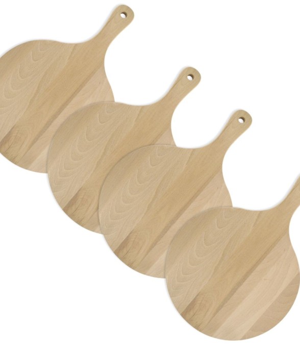 Lot de 4 planches à pizza...