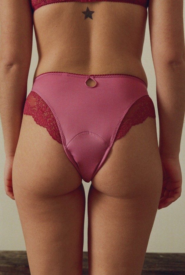 Culotte menstruelle Laure Fibres Recyclées