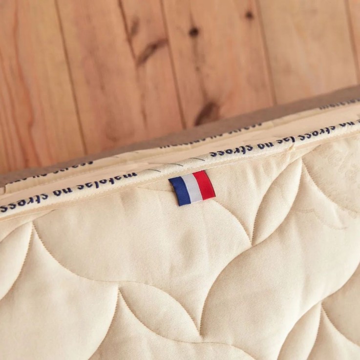 Matelas 100 % latex naturel BIO ferme