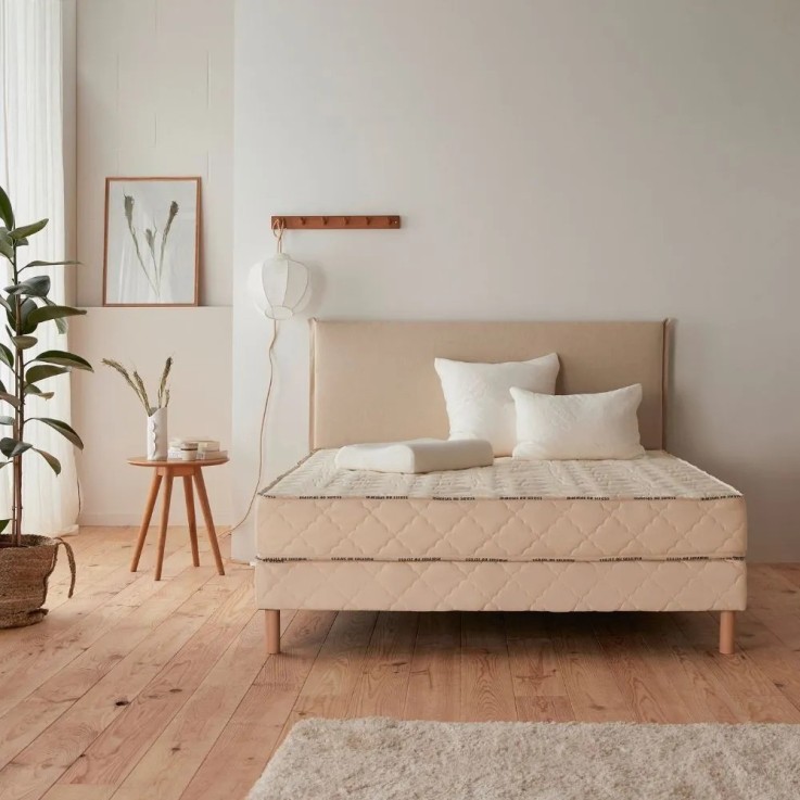 Matelas latex souple 5 zones - 21 cm