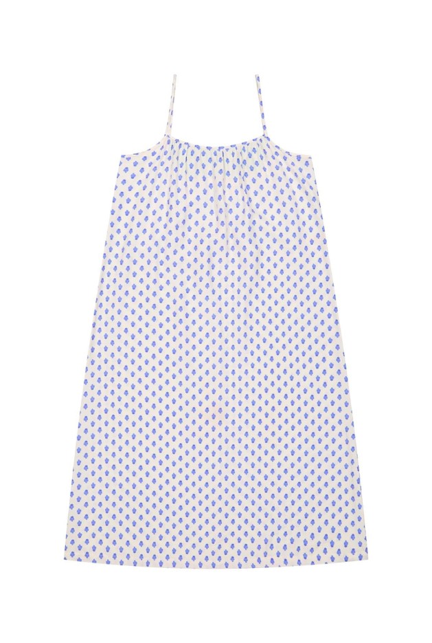 Robe longue à bretelles Abeille