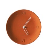 Horloge béton Orange Antan
