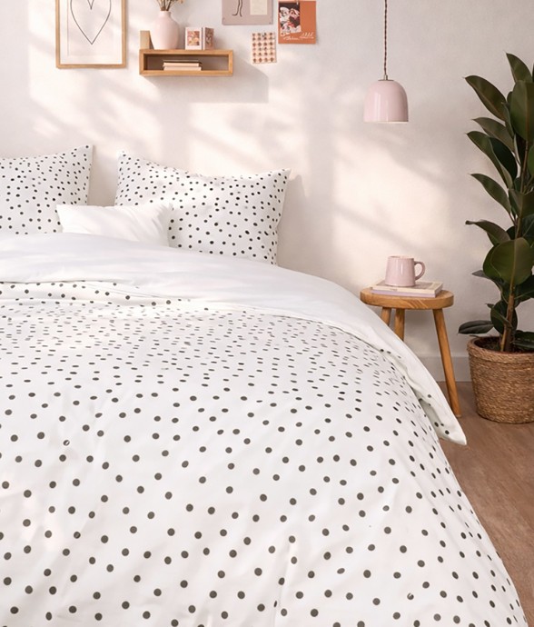 Parure de lit imprimée en...