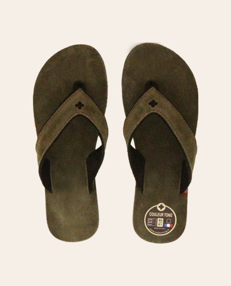 Tongs Mixtes Cuir SPERONE Vert