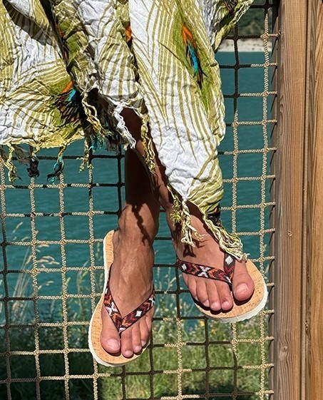 Tongs Mixtes Liège MAYA Orange