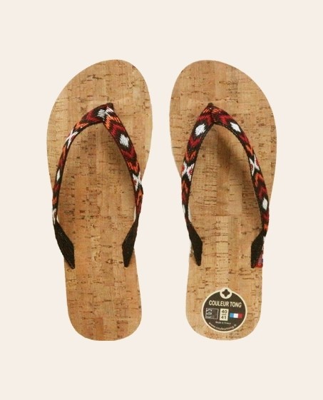 Tongs Mixtes Liège MAYA Orange