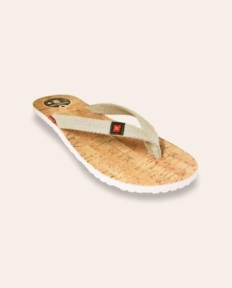 Tongs Mixtes Liège MOOREA Ecru