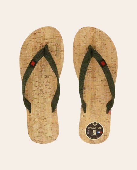 Tongs Mixtes Liège MOOREA Vert