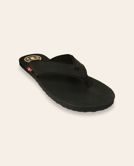 Tongs Mixtes Cuir SPERONE Noir