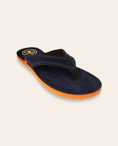 Tongs Mixtes Cuir SPERONE Marine