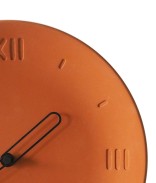 Horloge béton Orange Antan
