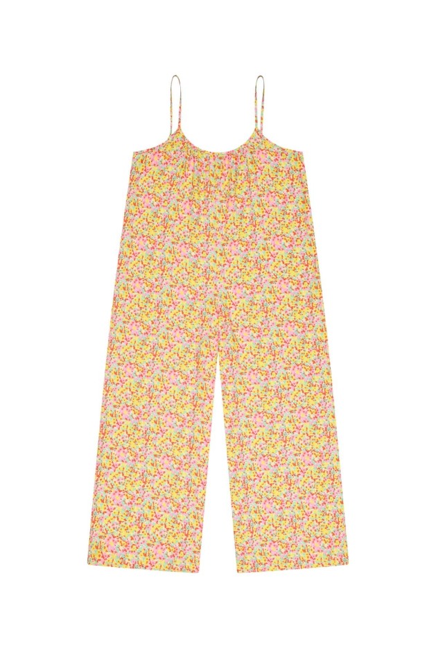 Combinaison à bretelles imprimé confettis campagne