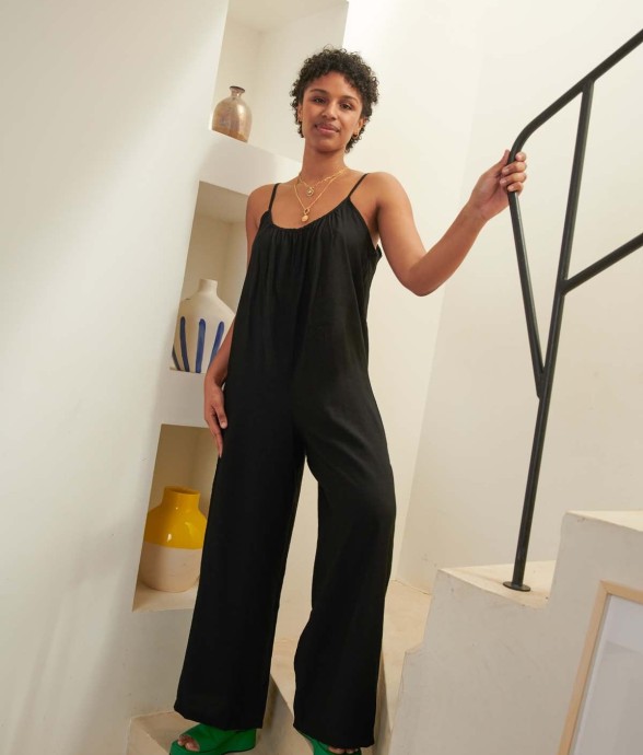 Combinaison à bretelles...