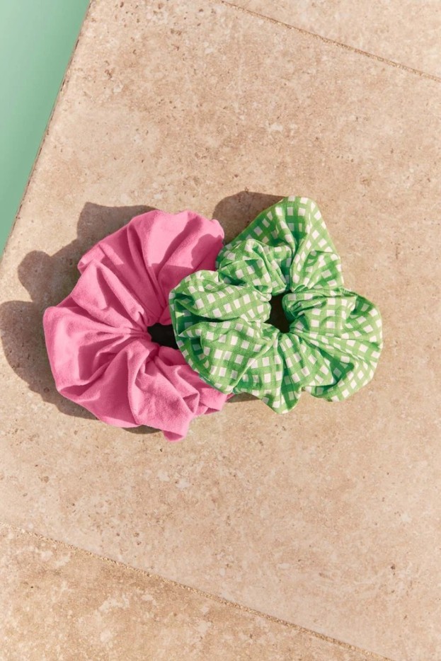 Pack 2 chouchou coton oversize