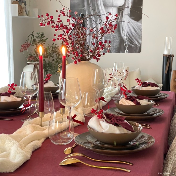 Coffret 6 assiettes plates