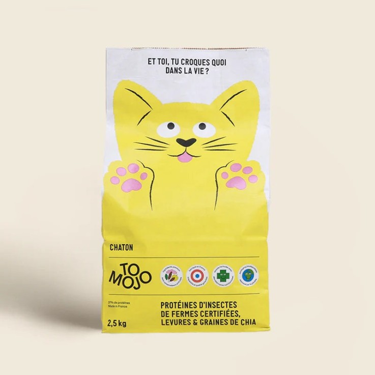 Tomojo - Croquettes aux Insectes pour Chaton 2,5kg