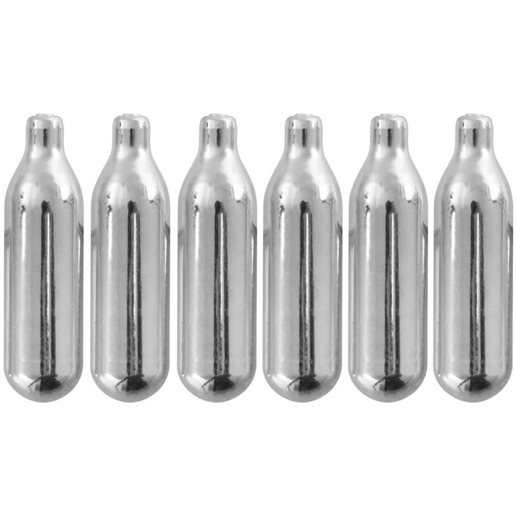 Cartouches pour siphon à chantilly en inox - lot de 6 - 7,5 g