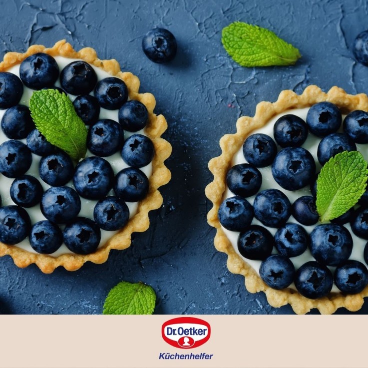 Lot de 6 moules à tartelettes 10 cm Dr. Oetker Baker Edition