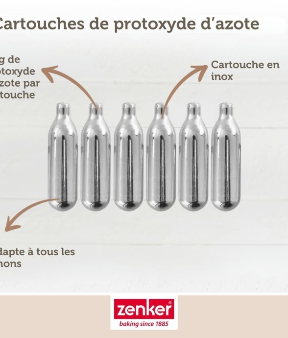 Cartouches de protoxyde...