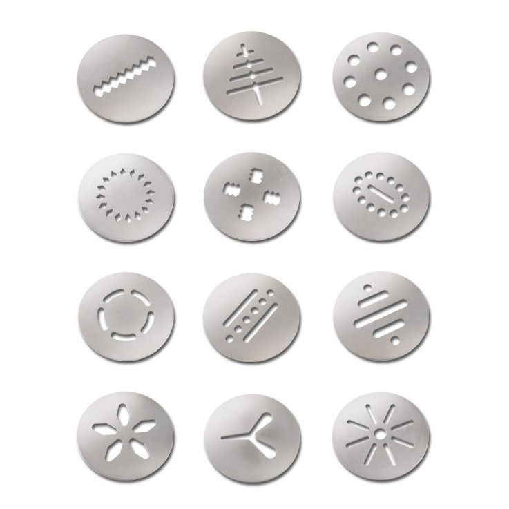 Presse-biscuit et 12 disques de motifs Dr.Oetker Baker Edition