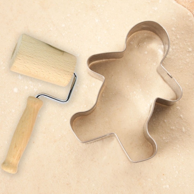 Mini rouleau à pâtisserie en bois 17 cm Fackelmann Boissellerie