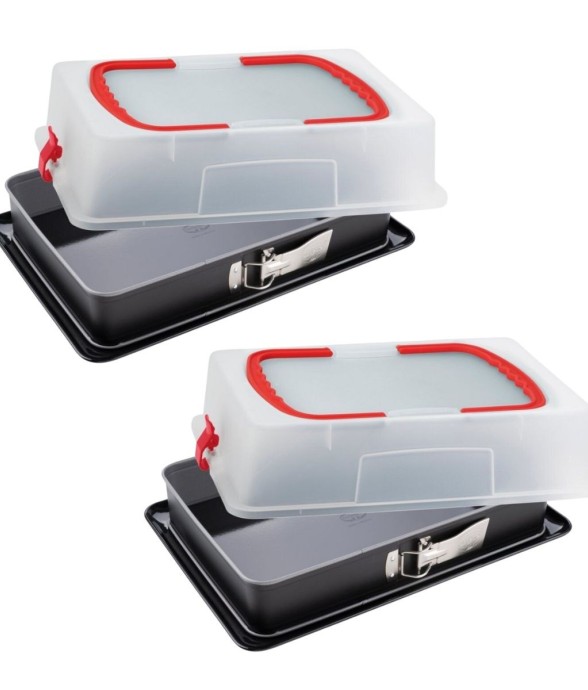 Lot de 2 moules à charnière...