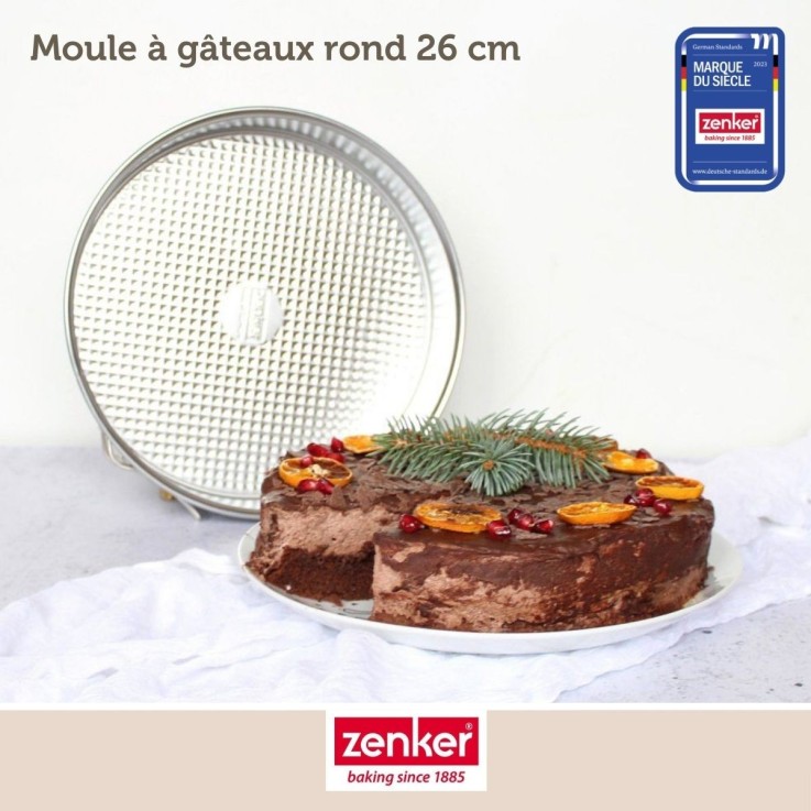 Moule à manqué à charnière 26,3 cm Zenker Silver