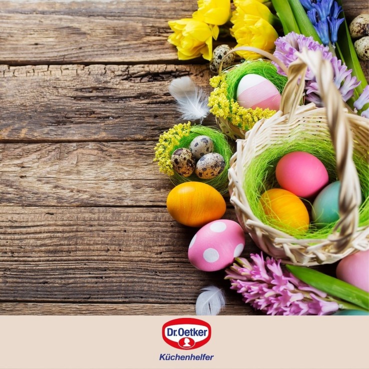 Moule à gâteaux 3D en forme de lapin de Pâques 600 ml Dr.Oetker