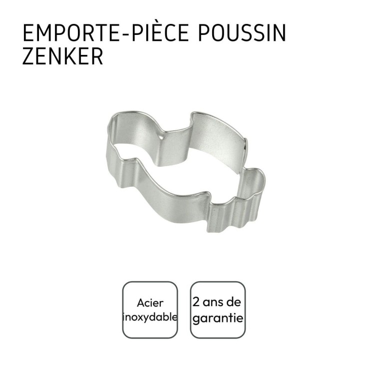 Emporte-pièce poussin en inox